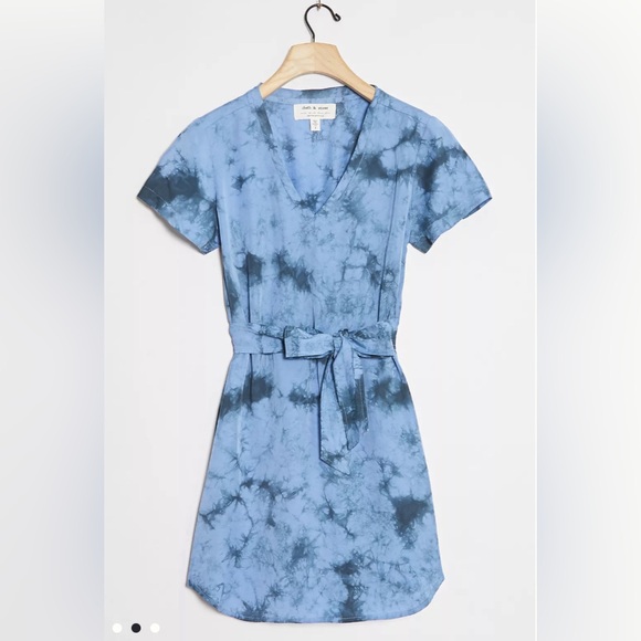 Anthropologie Dresses & Skirts - Cloth and Stone Liv Tie Front Mini Dress
